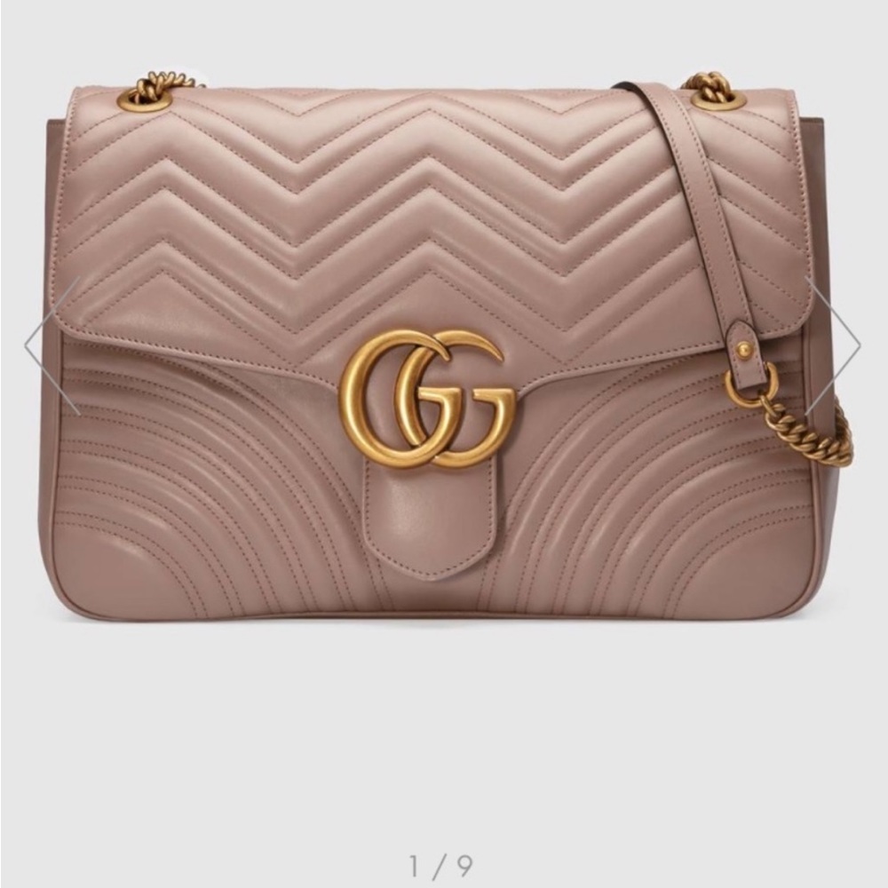 Large GG Marmont bag.